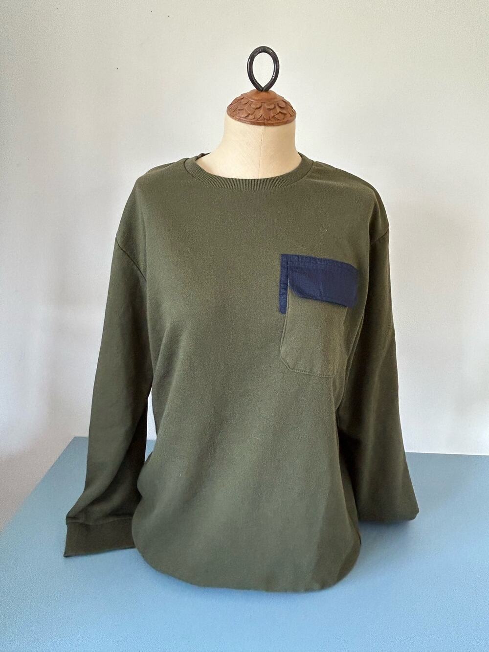 Nomad mens sweatshirt green size L